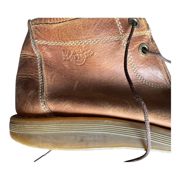 VTG RARE Dr Martens Carbrillo style boots size 8.5 men’s all leather - Picture 5 of 9